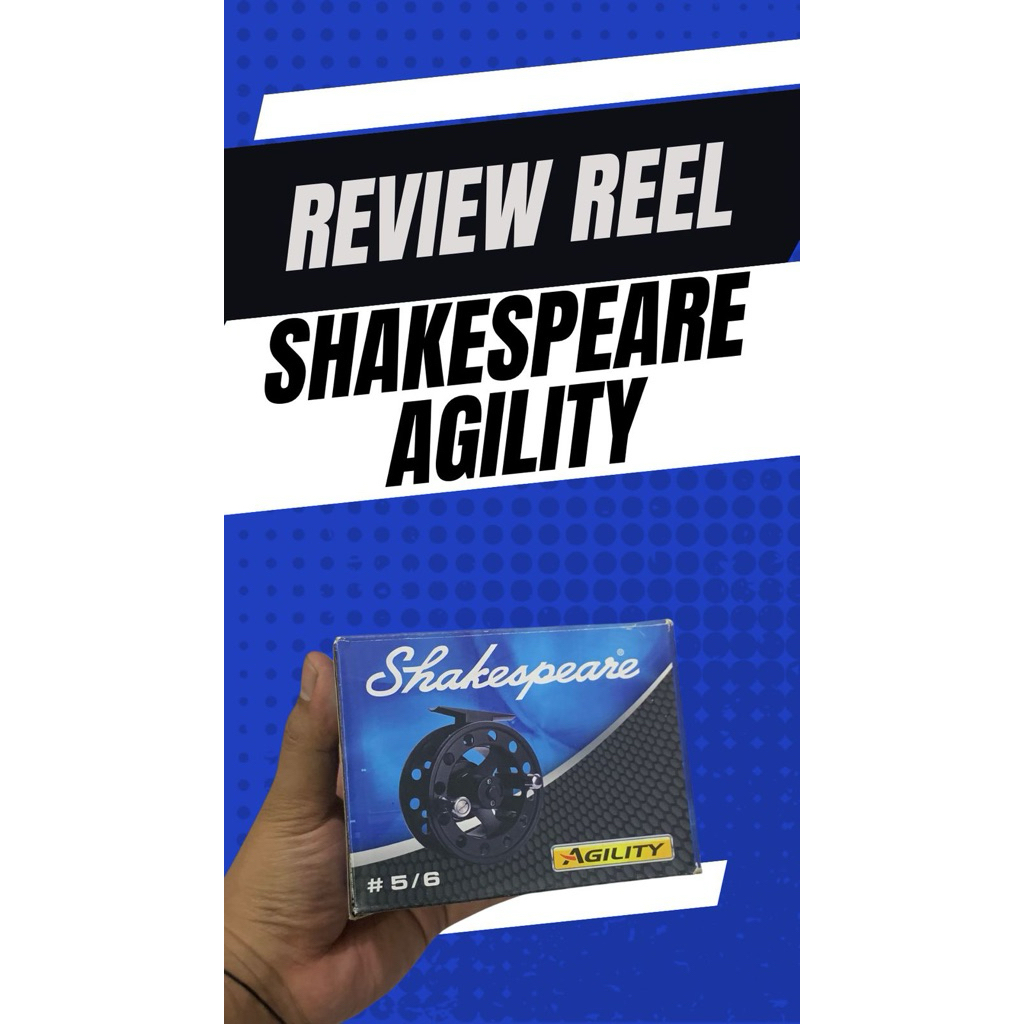 SHAKESPEARE AGILITY #5/6 WT FLY FISHING REEL