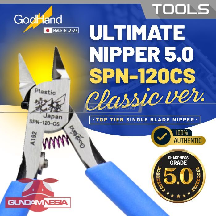 GodHand SPN-120CS Ultimate Nipper 5.0 Classic Version - Single Blade Nipper