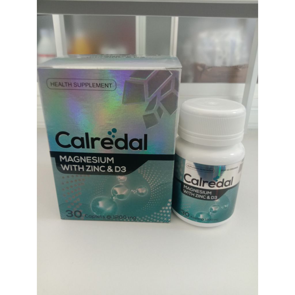 CALREDAL MAGNESIUM WITH ZINC & D3