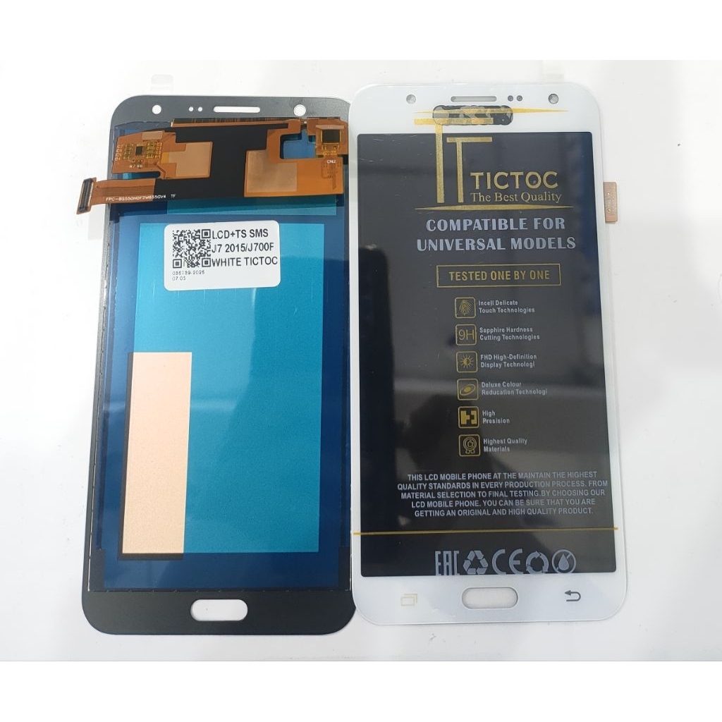 LCD SAM J700 J7 2015 OLED2 layar touchscreen