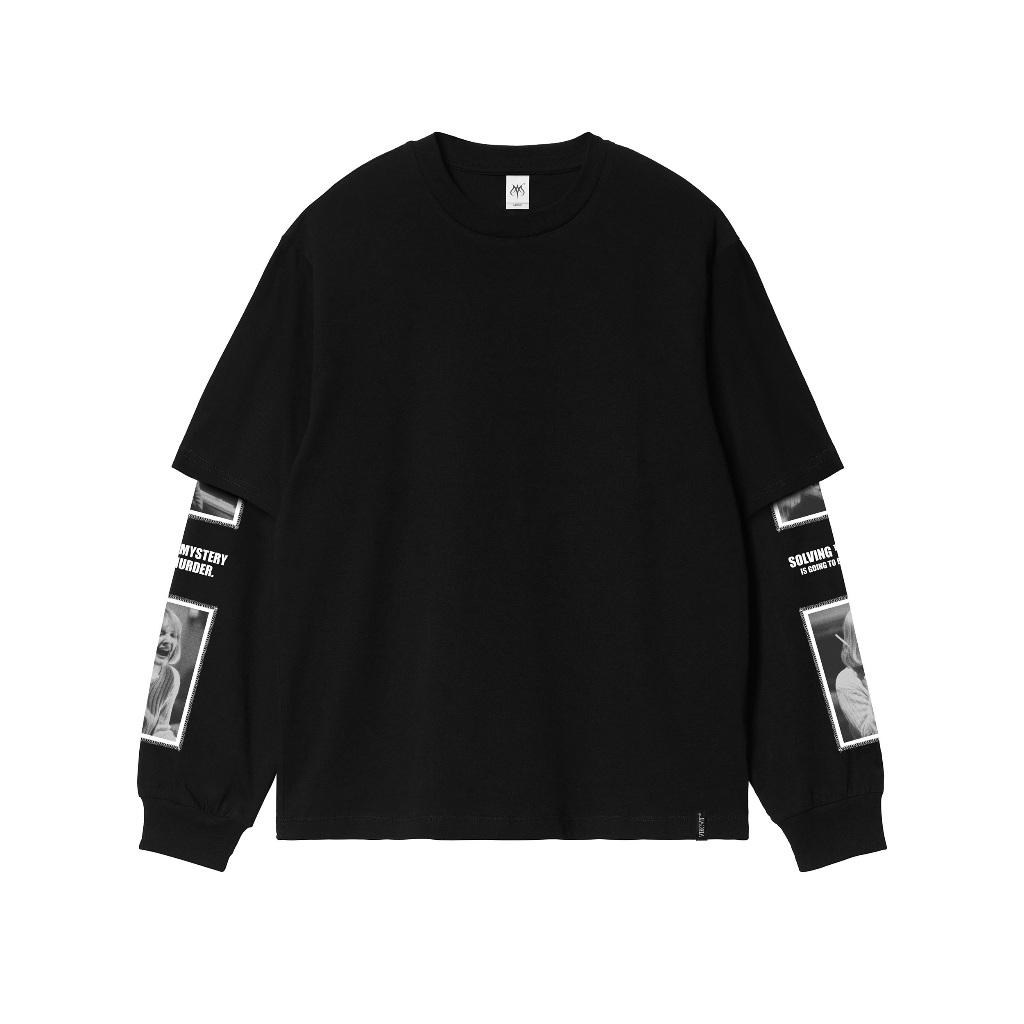 Abigail Clothing - '' CASEY '' - Double Layered Longsleeve T-Shirt