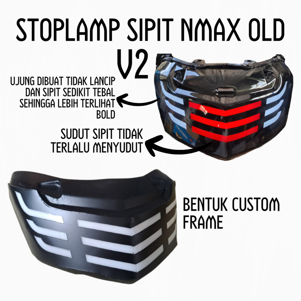 Lampu Belakang Sipit Yamaha Nmax Old 2015-2019