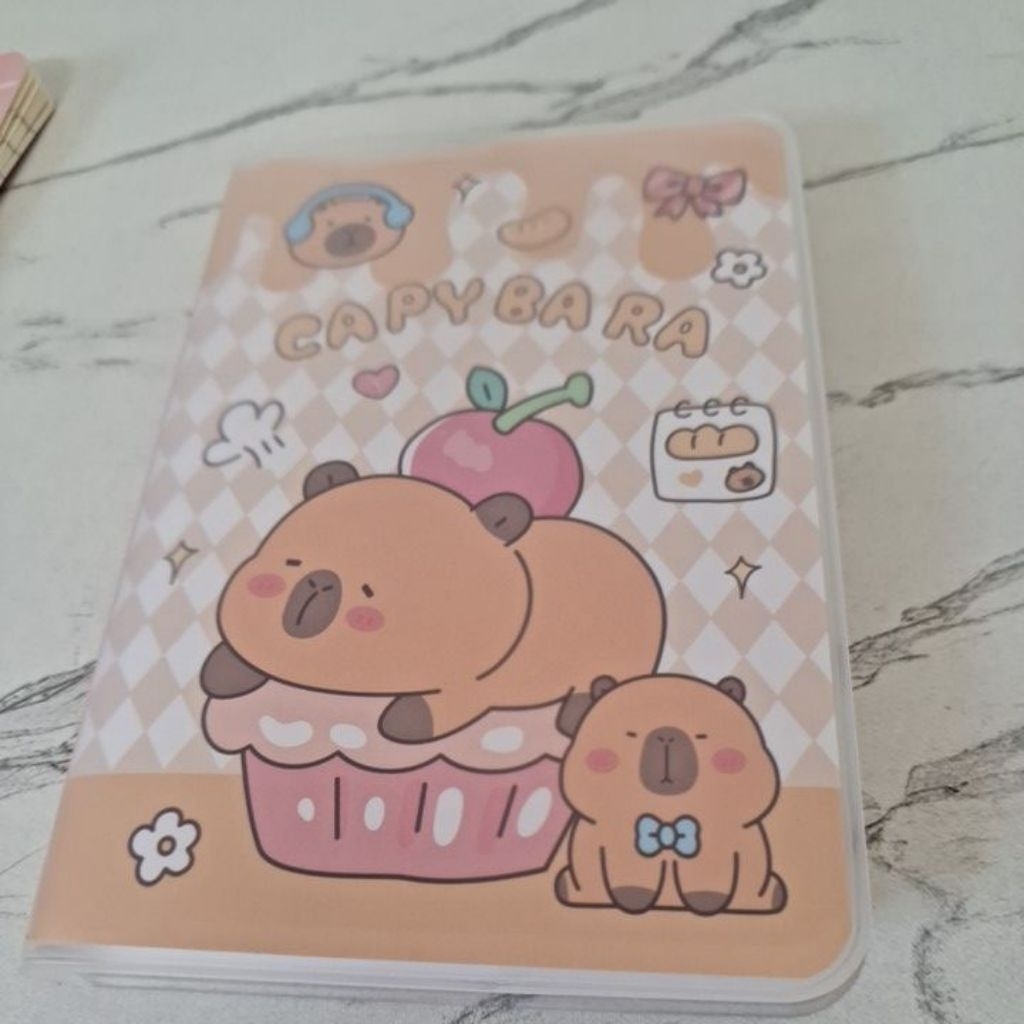 buku catatan kecil capybara Mr. DIY