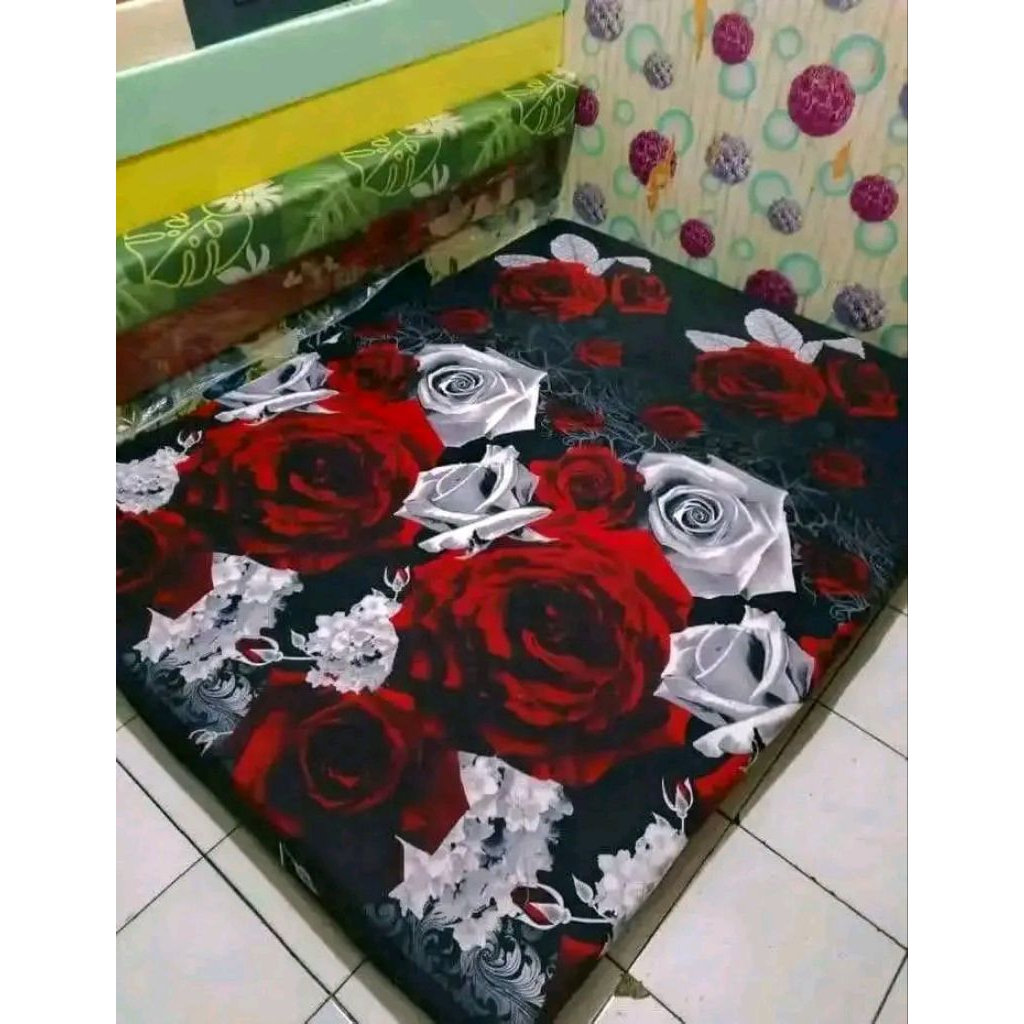Kasur busa limbah inoac anti kempes muat 2/3 orang uk 180x140x10cm