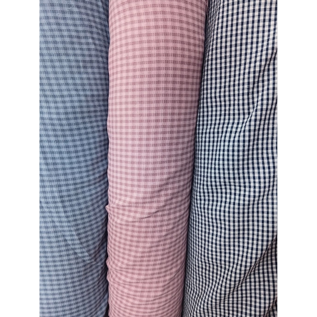 1/2 meter Kain Crinkle (3 Warna) | Bahan Crinkle | Kain Meteran | Crinkle Motif | Bahan Import