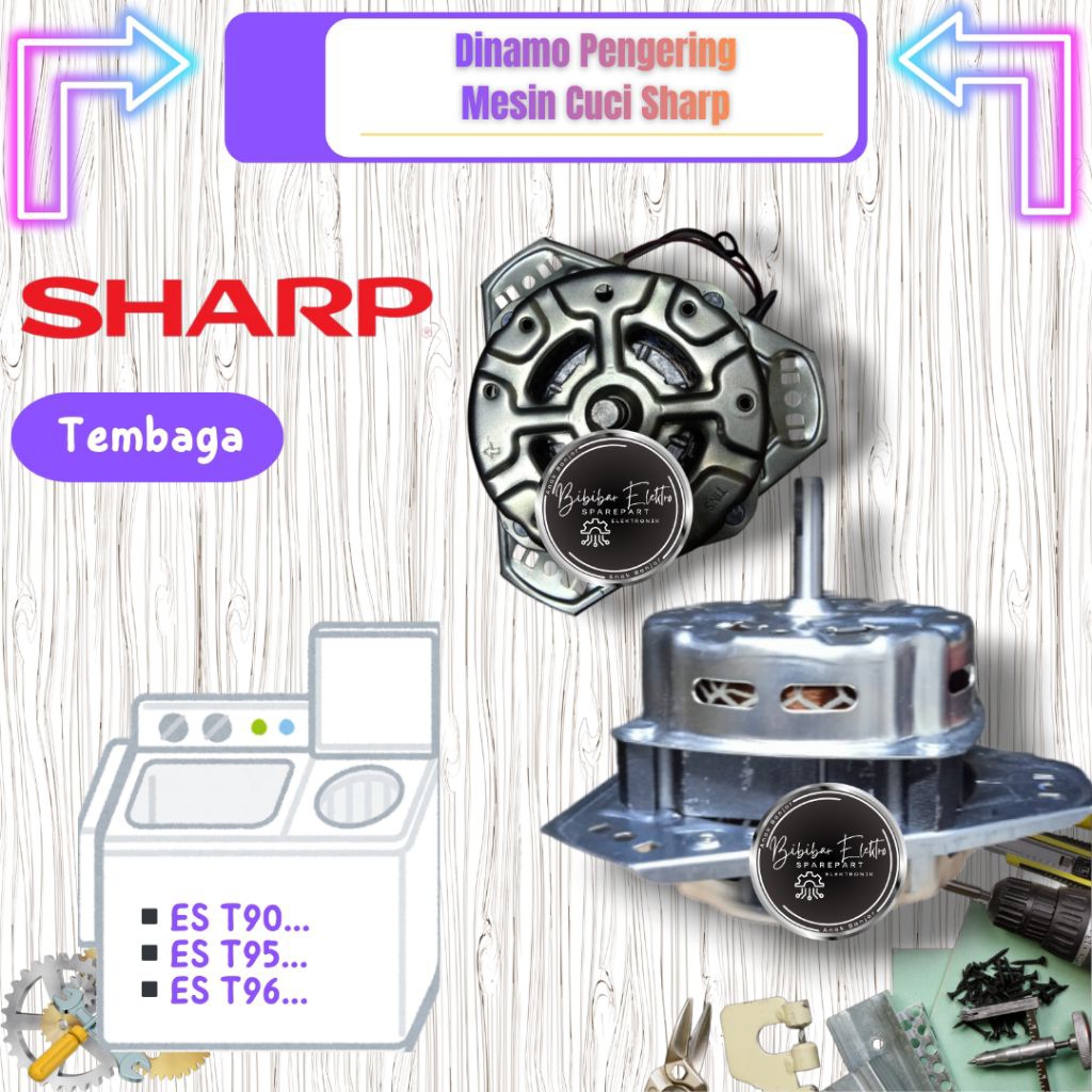 Dinamo Pengering Sharp ES T90 / 95
