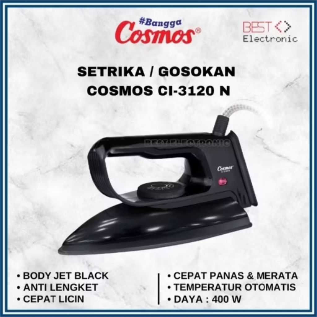COSMOS SETRIKA ANTI LENGKET CI-3120 N / CI 3120 N / CI3120 N