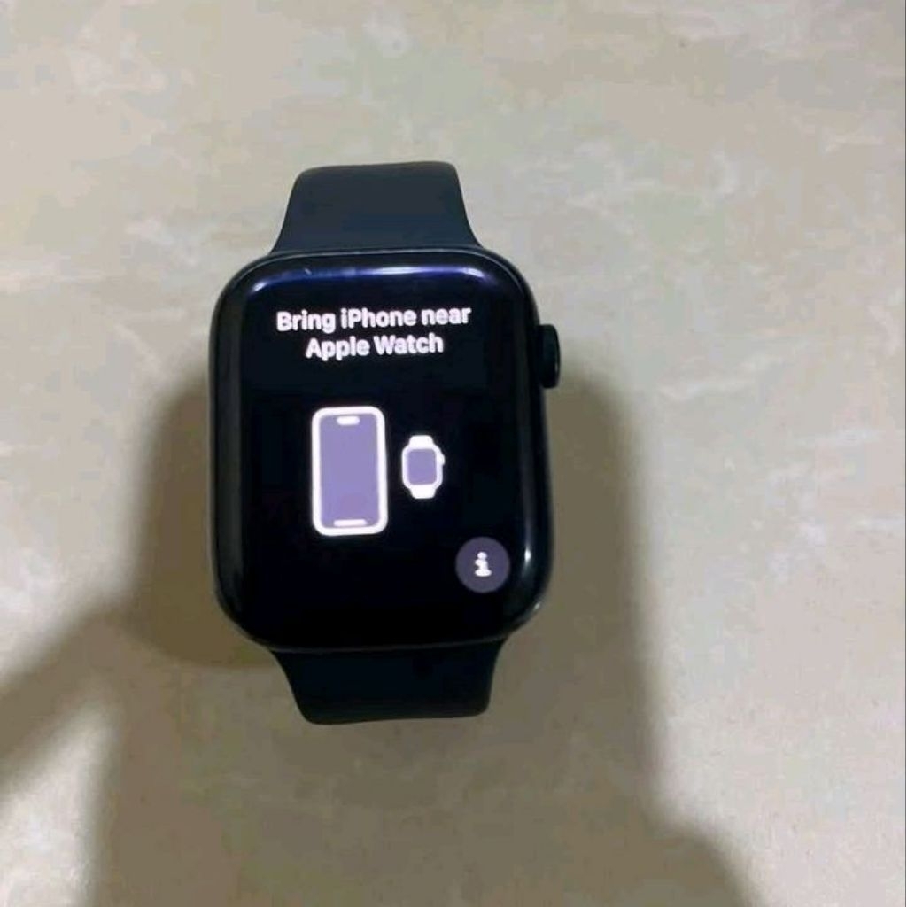 iWatch series 9 kondisi lock iCloud second unit only berfungsi dengan baik dan normal