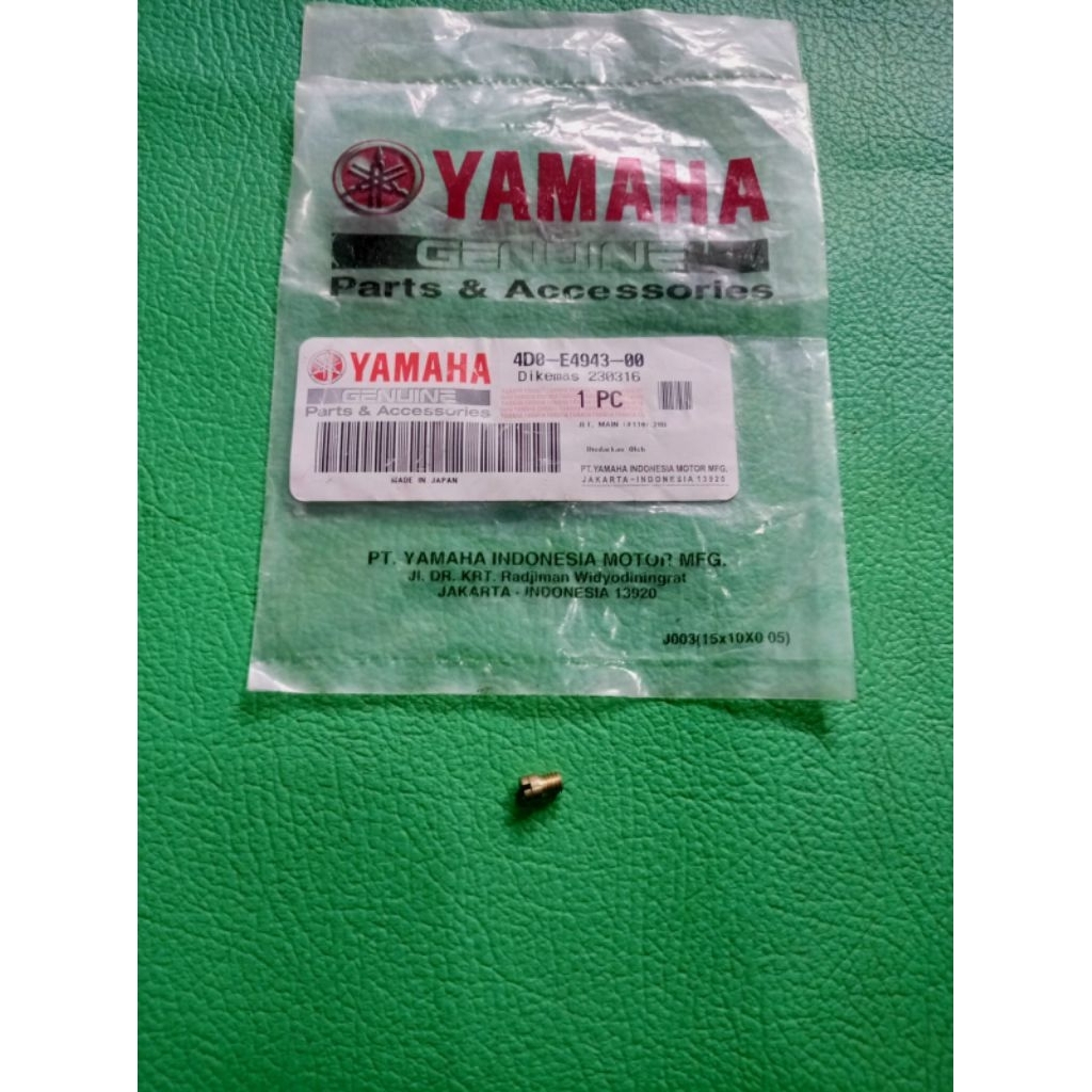 Main jet Yamaha Mio Sporty Smile ORI Japan