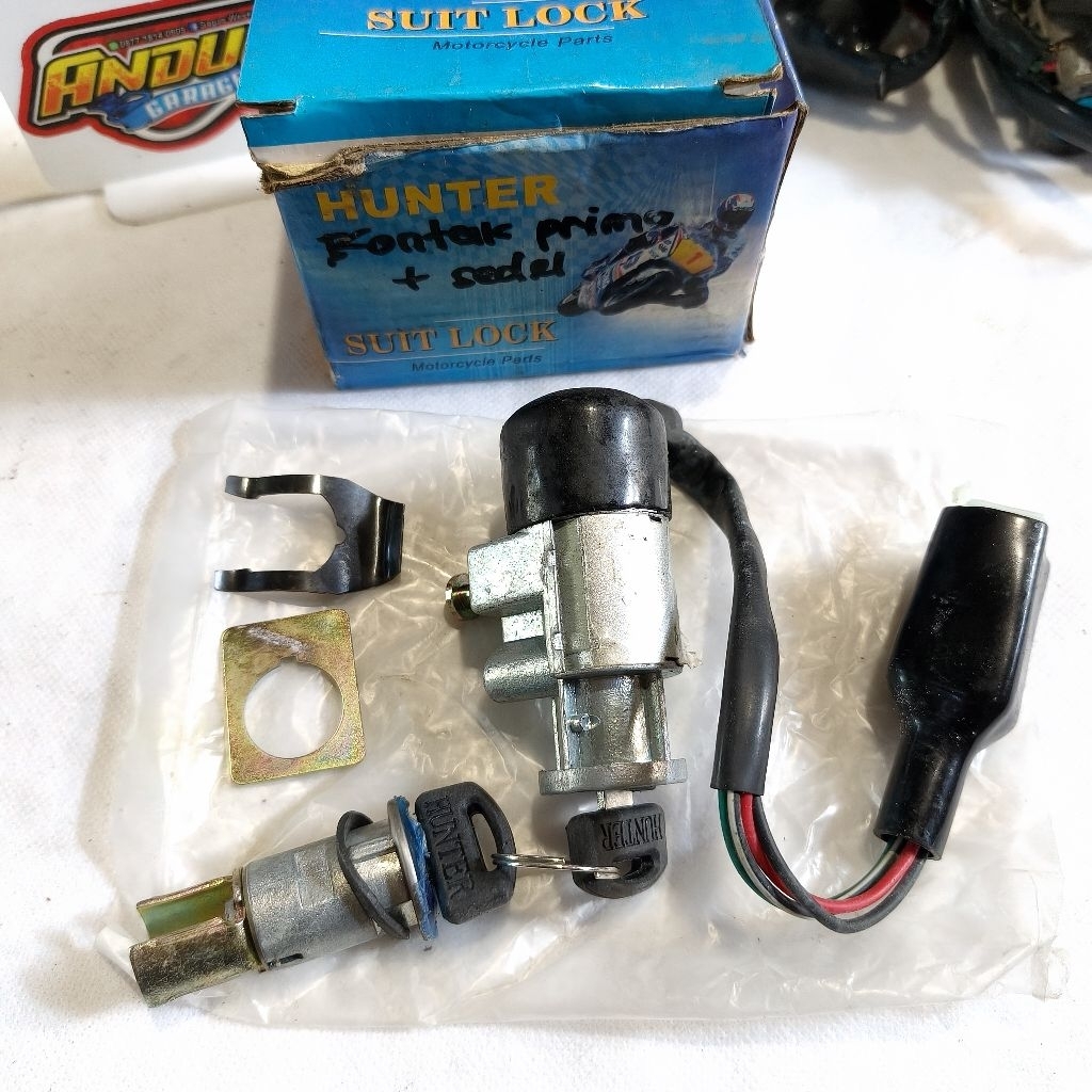kunci kontak set jok jog depan belakang Honda Astrea prima star