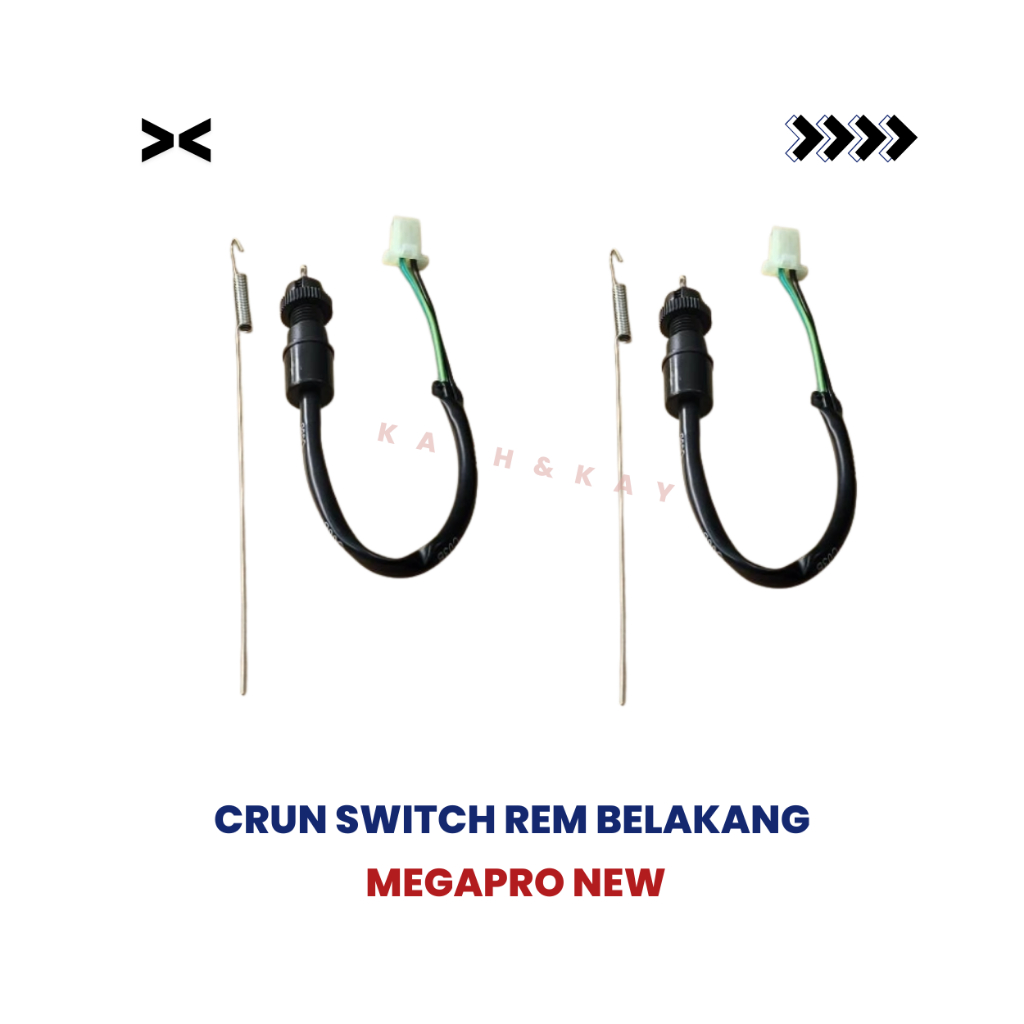 CRUN Switch Rem Belakang MegaPro New – Saklar Rem Belakang MegaPro