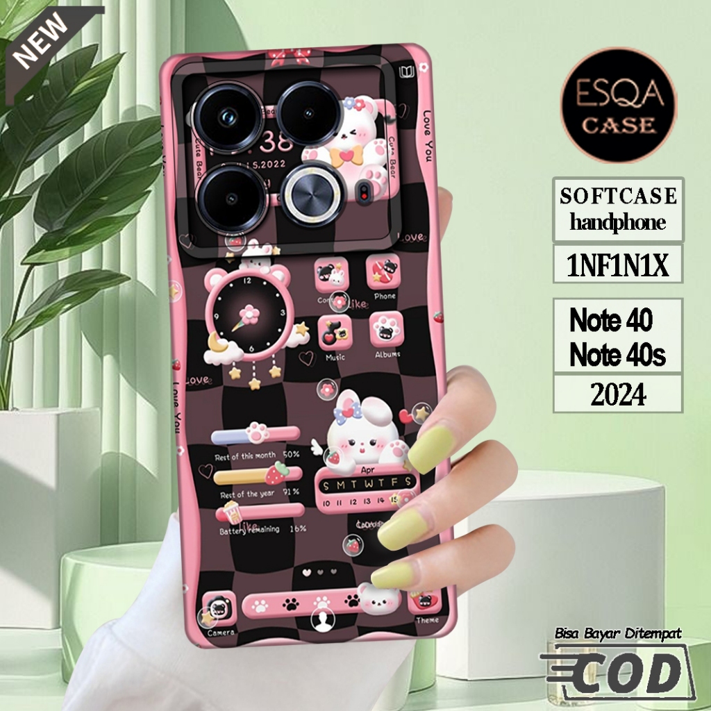 Case Hp Infinix NOTE 40 4G / NOTE 40S 4G Terbaru 2024 Kesing INFINIX NOTE 40 / NOTE 40s - Motif Kart