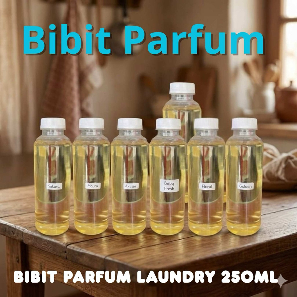Bibit parfum laundry / biang parfum laundry / bibit parfum murni banyak varian aroma 250 ml