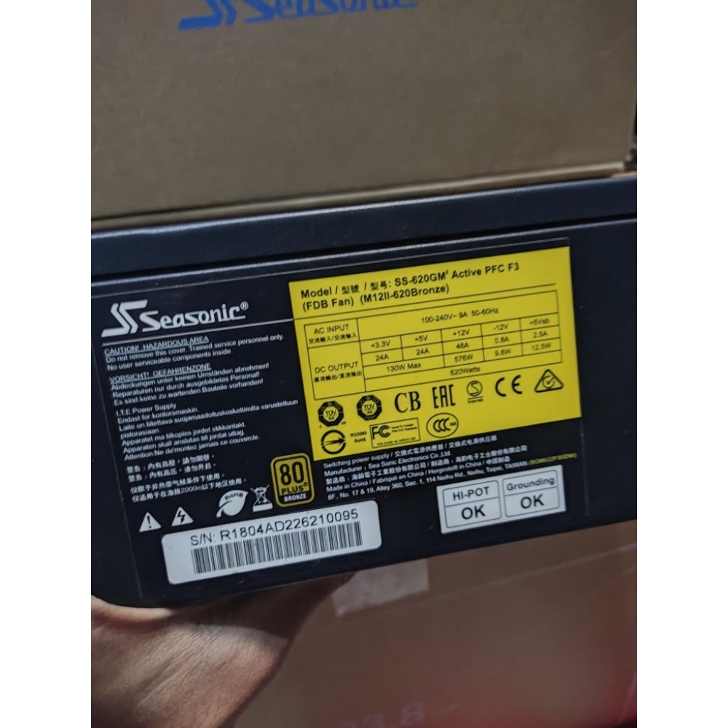 PSU SEASONIC 620
