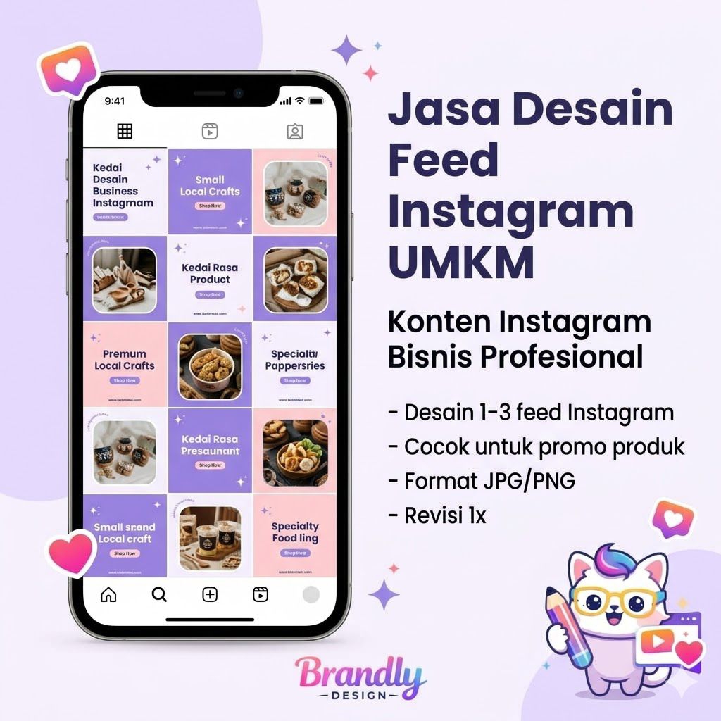 Jasa Desain Feed Instagram UMKM