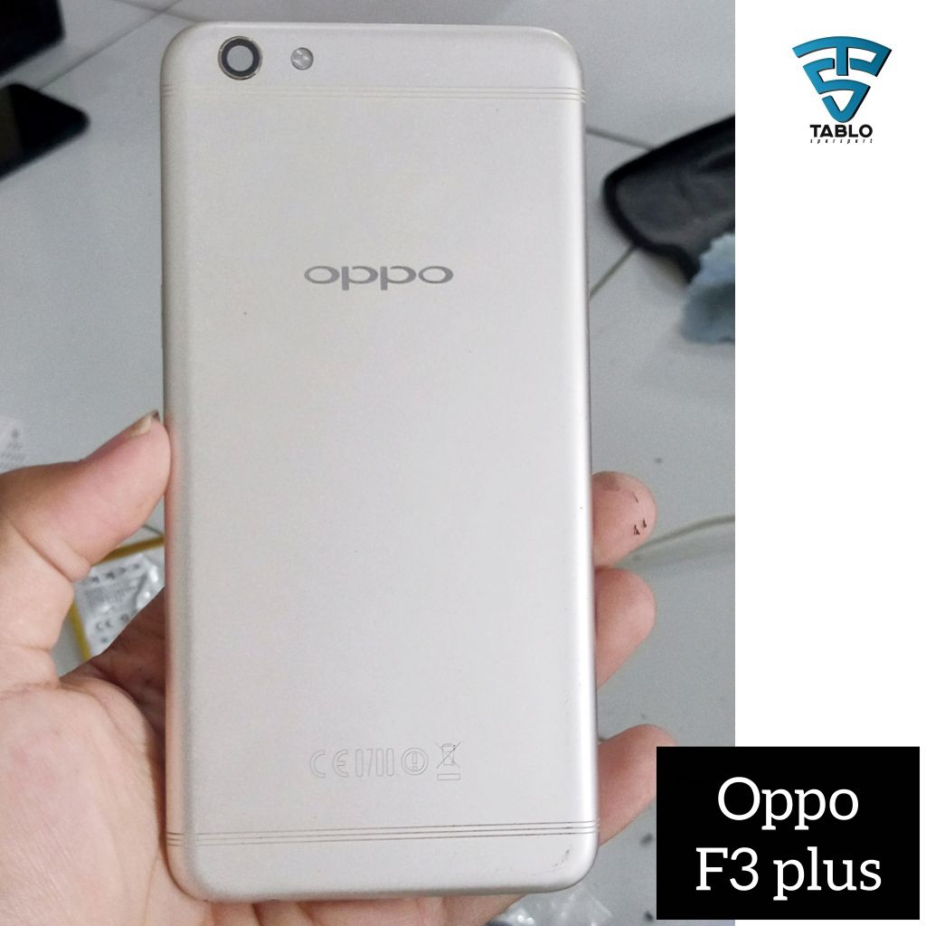 Backdoor tutup belakang Oppo f3+ f3 plus original copotan hp