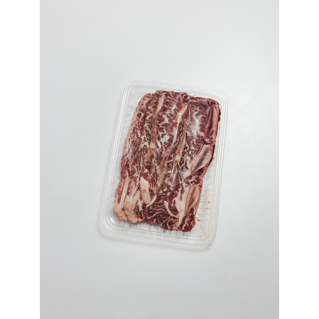 US Prime Short Ribs Galbi-Cut 350 Gram | Iga Sapi US Potongan Korean BBQ