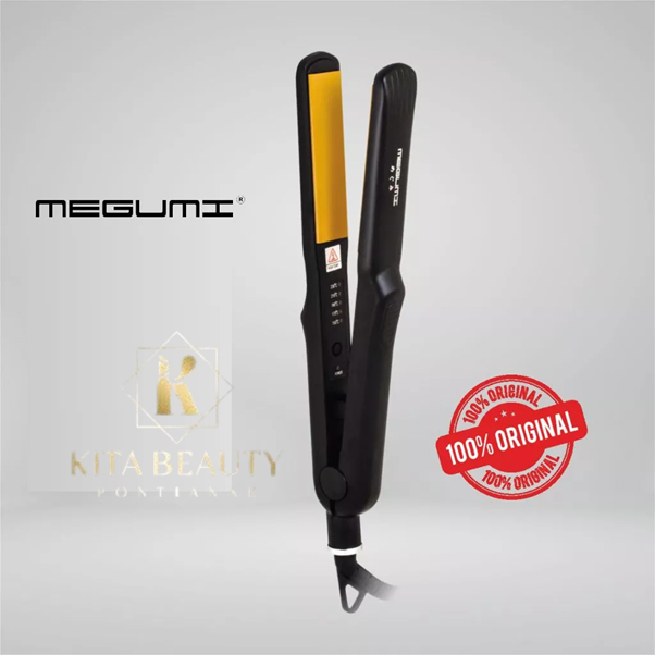 Megumi MG-44 Excellent Series MG-44 Catok 2in1 Catokan lurus dan curly Professional Ionic Hair Strai