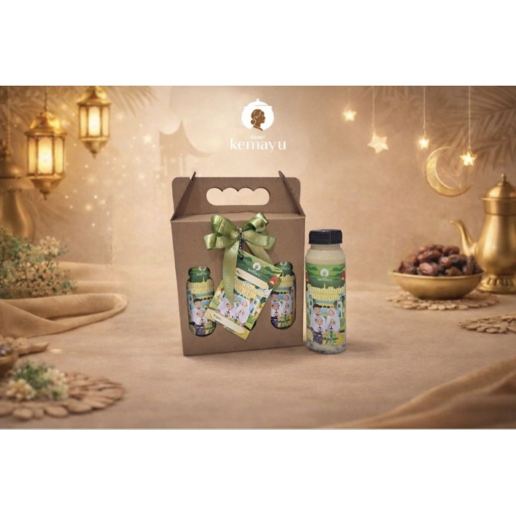 Hampers dawet isi 3 botol 250 ml