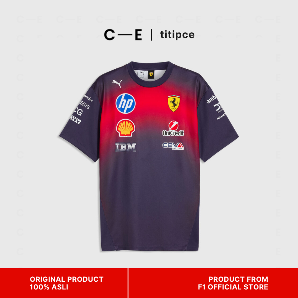 Scuderia Ferrari F1 PUMA 2026 Team China GP T-shirt F1 Merchandise