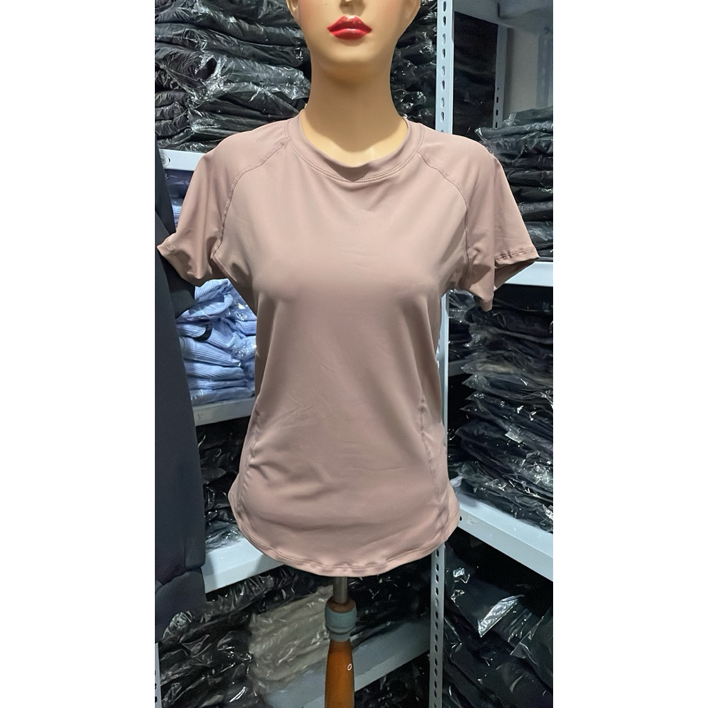 STL kaos olahraga wanita polyester 92