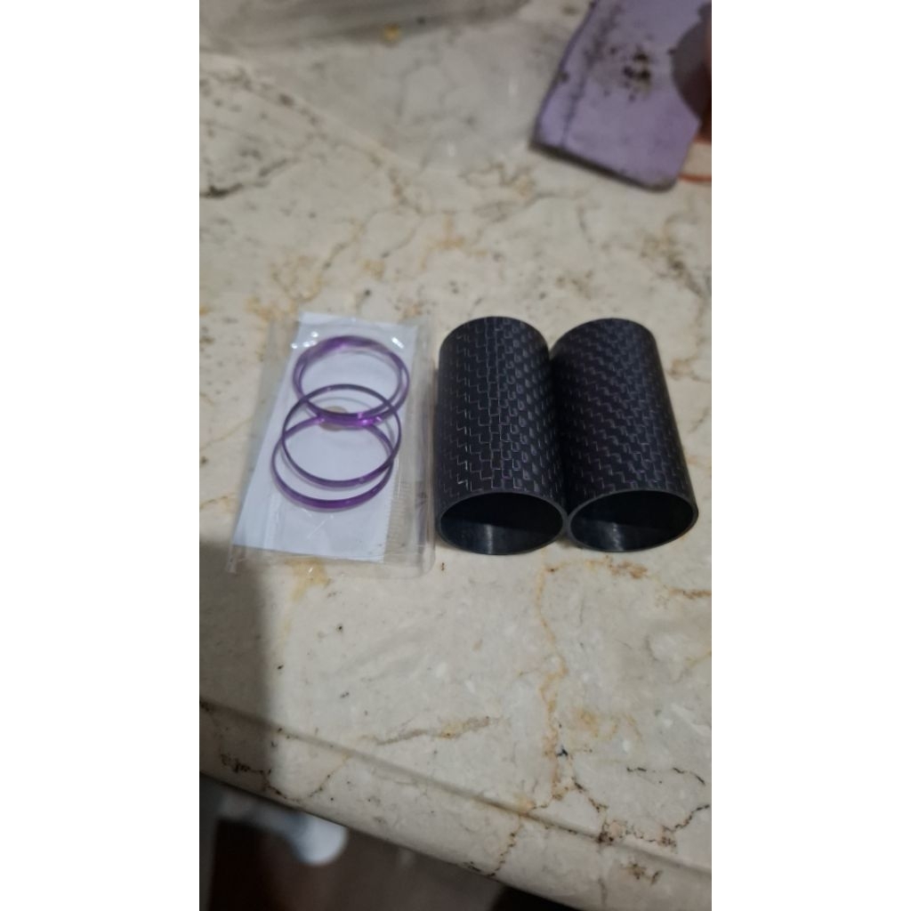 Carbon tube + ring