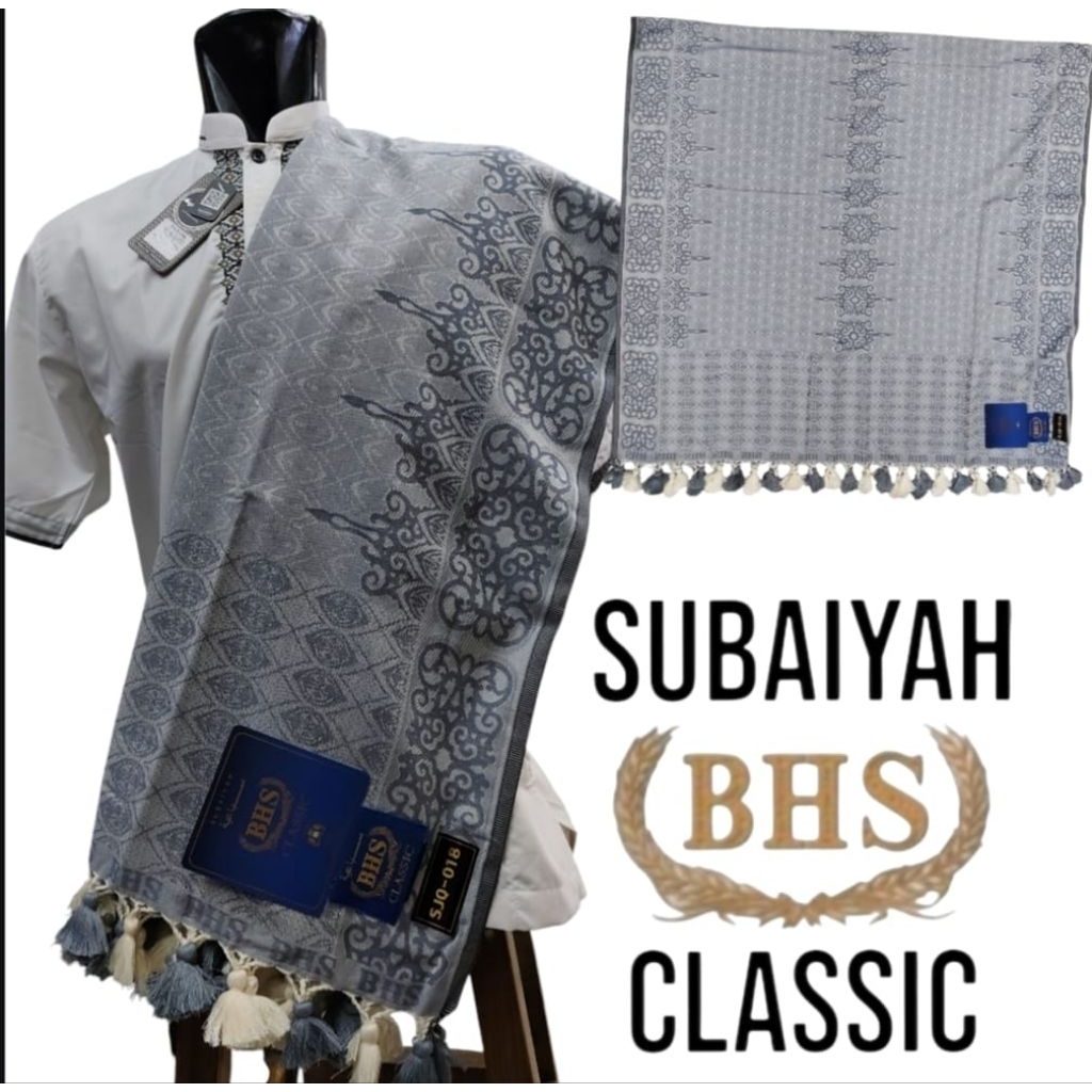Sorban BHS Jacquard Subaiyah BHS Classic Gold Sorban bhs Classic Original