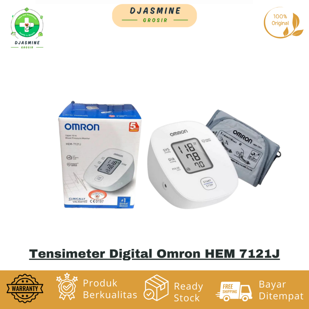 Tensimeter Digital Omron HEM 7121J / Blood Presure Monitor Omron 7121J