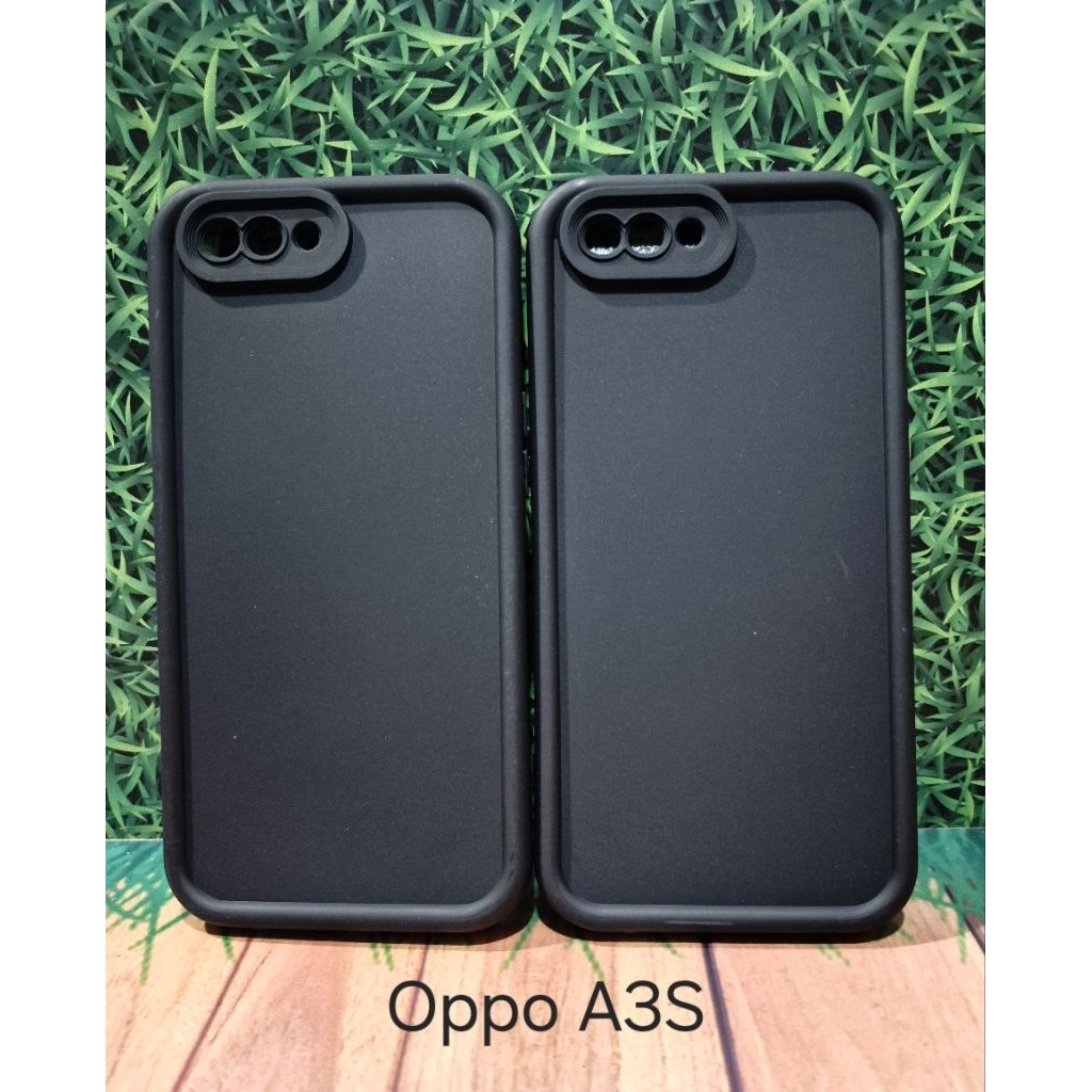 Case Hp Oppo A3S Hitam