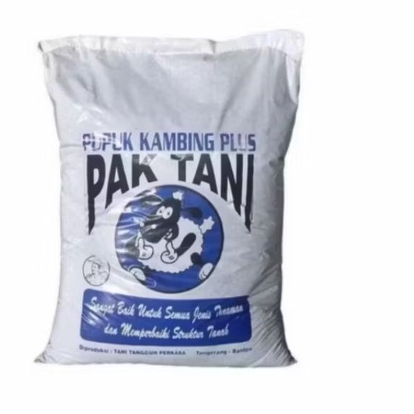 pupuk kandang kambing fluss halus berat 10 kg