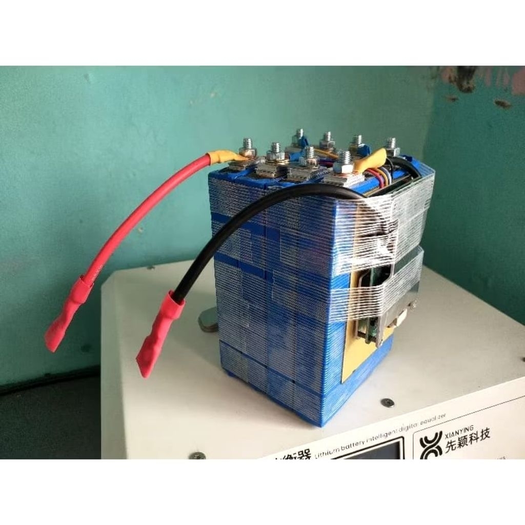 bateai BARU pack 12 volt 30ah lippo4 prasmatik Batrai Baru.menggunakan BMS 4s 120 Amper