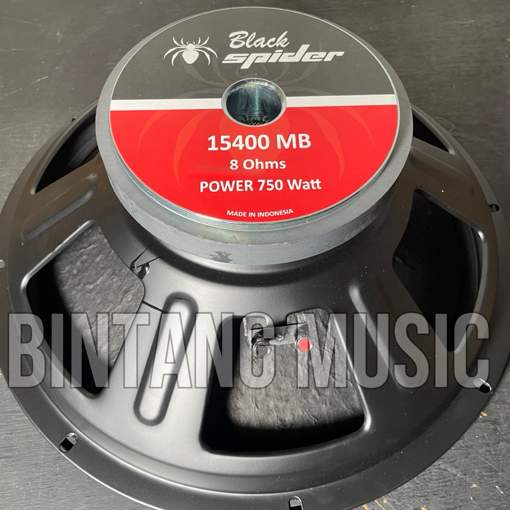 speaker komponen blackspider bs15400 original 15 inch Black Spider BS 15400