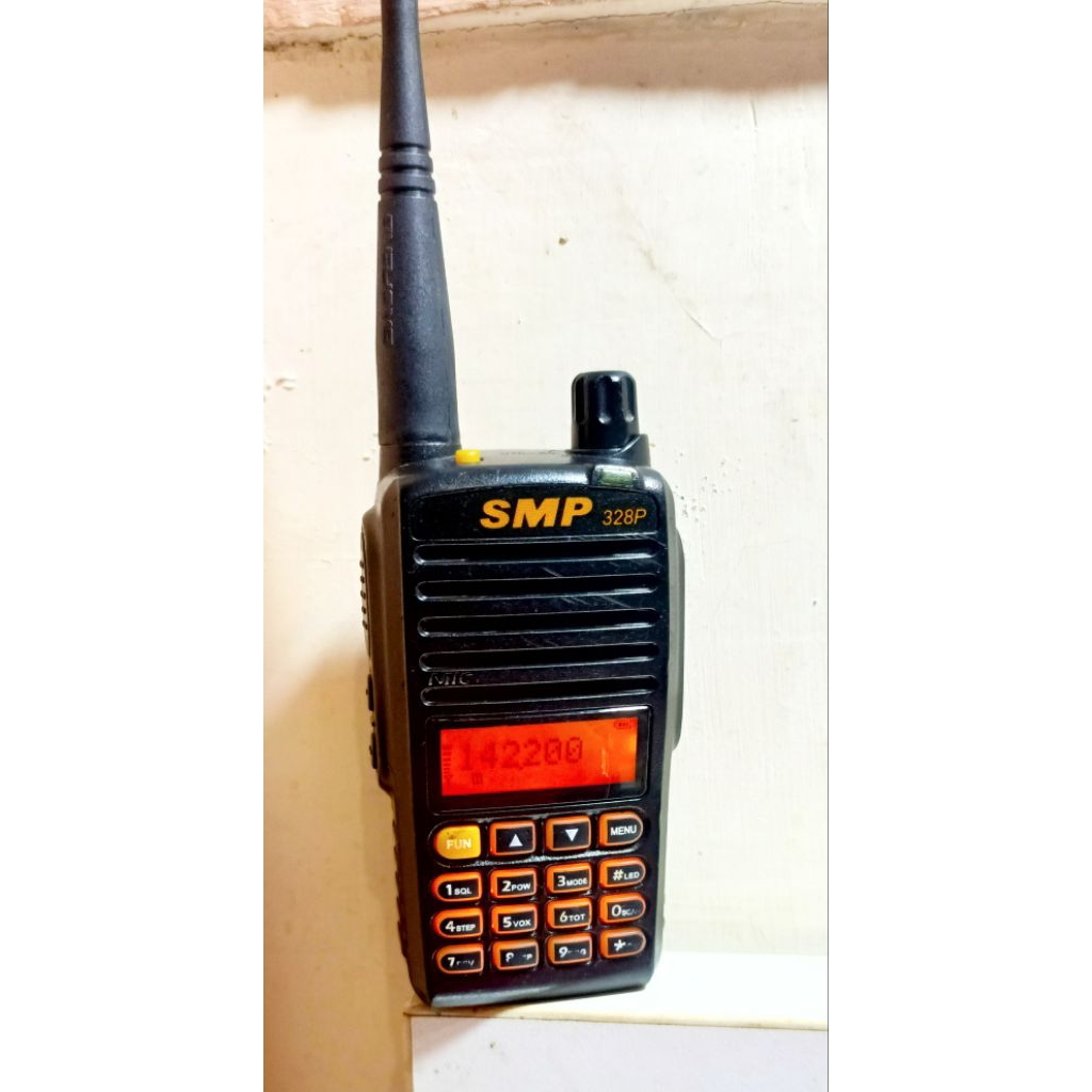 HT Bekas Normal, Merk SMP Clarigo 328P By Motorola, VHF, Tanpa Charger