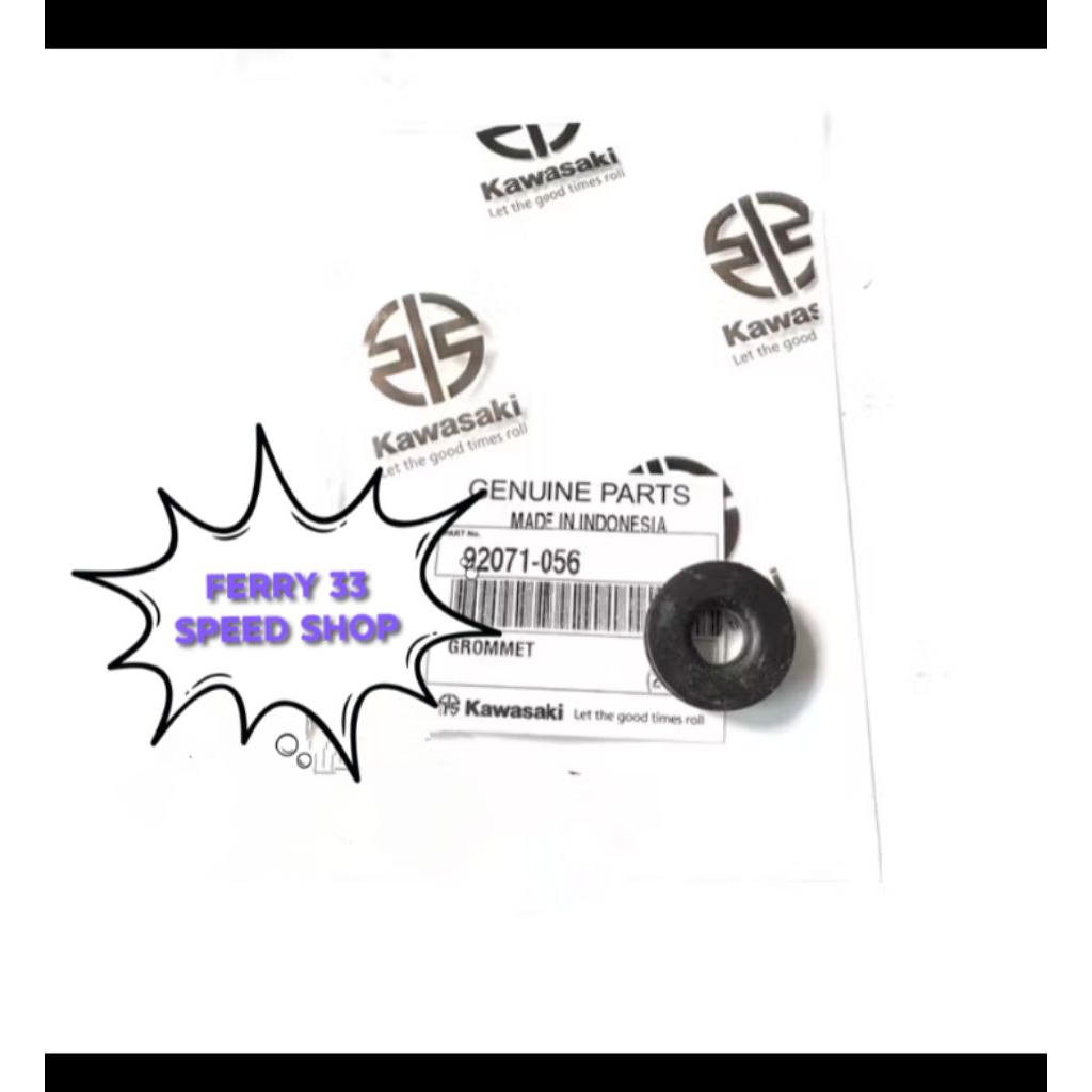 TERMURAH DEMPER KARET GROMMET BODY NINJA R RR 150 ORIGINAL 92071-056
