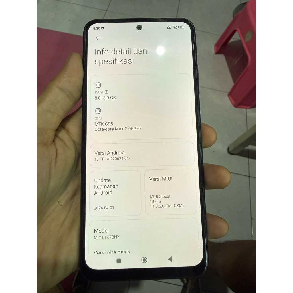 Redmi Note 10S ram 8/128