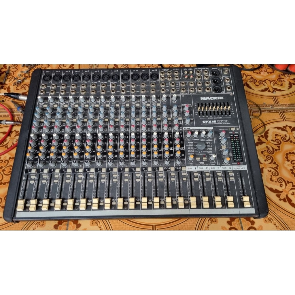 Mixer Mackie CFX16 mkII Original - Legenda Audio Jernih