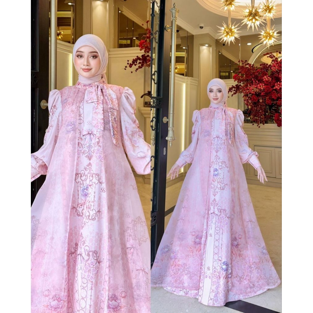 SHELLASAUKIA ORIGINAL GAMIS SHELLASAUKIA TERBARU EDISI LEBARAN GAMIS SHELLASAUKIA ORIGINAL DRESS SHE