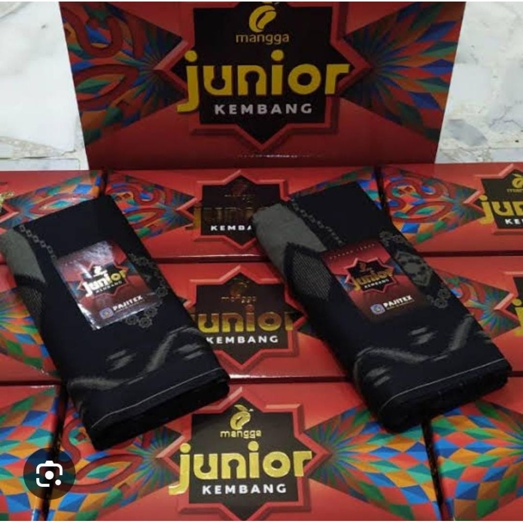 Sarung Mangga Junior Size anak tanggung Khusus hitam