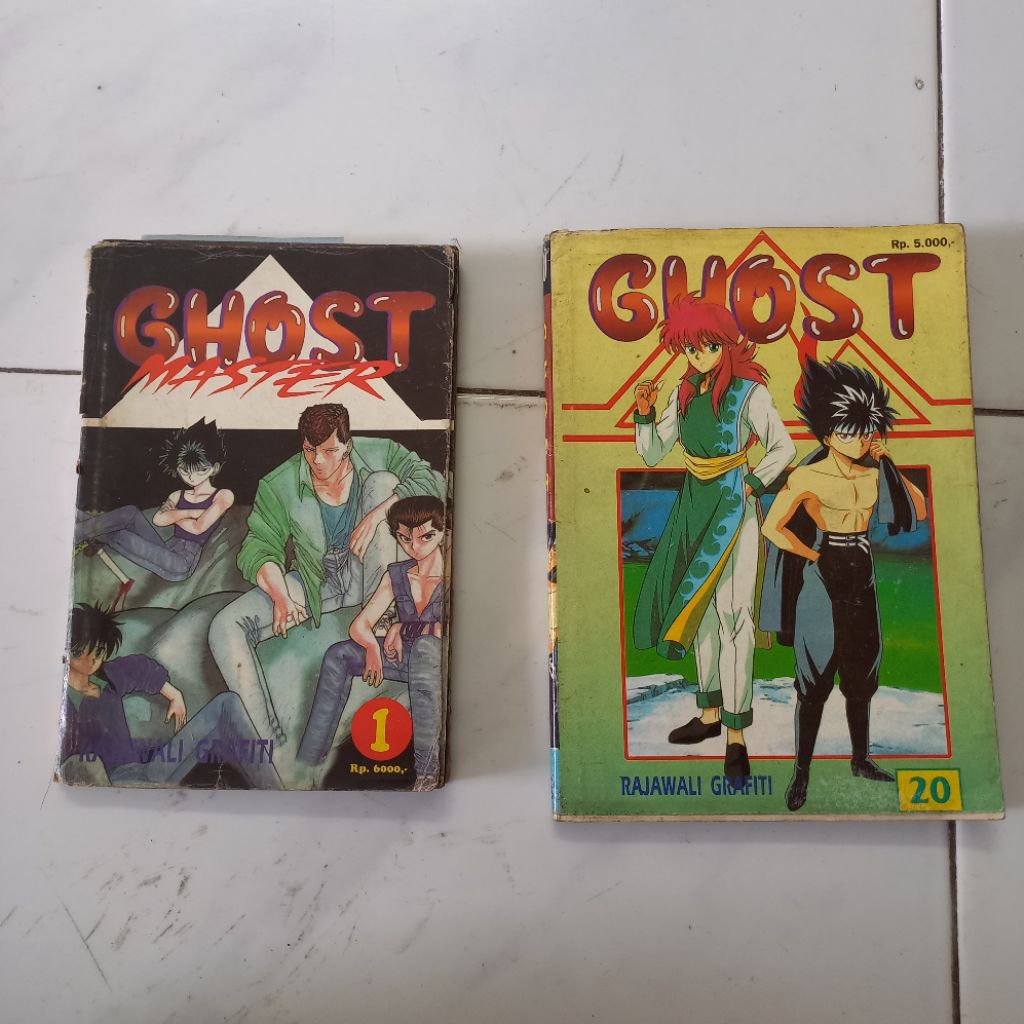 Buku Komik second Ghost master dan Ghost / Buku Komik Ghost Master Vol.1 / Buku Komik Ghost Vol.20