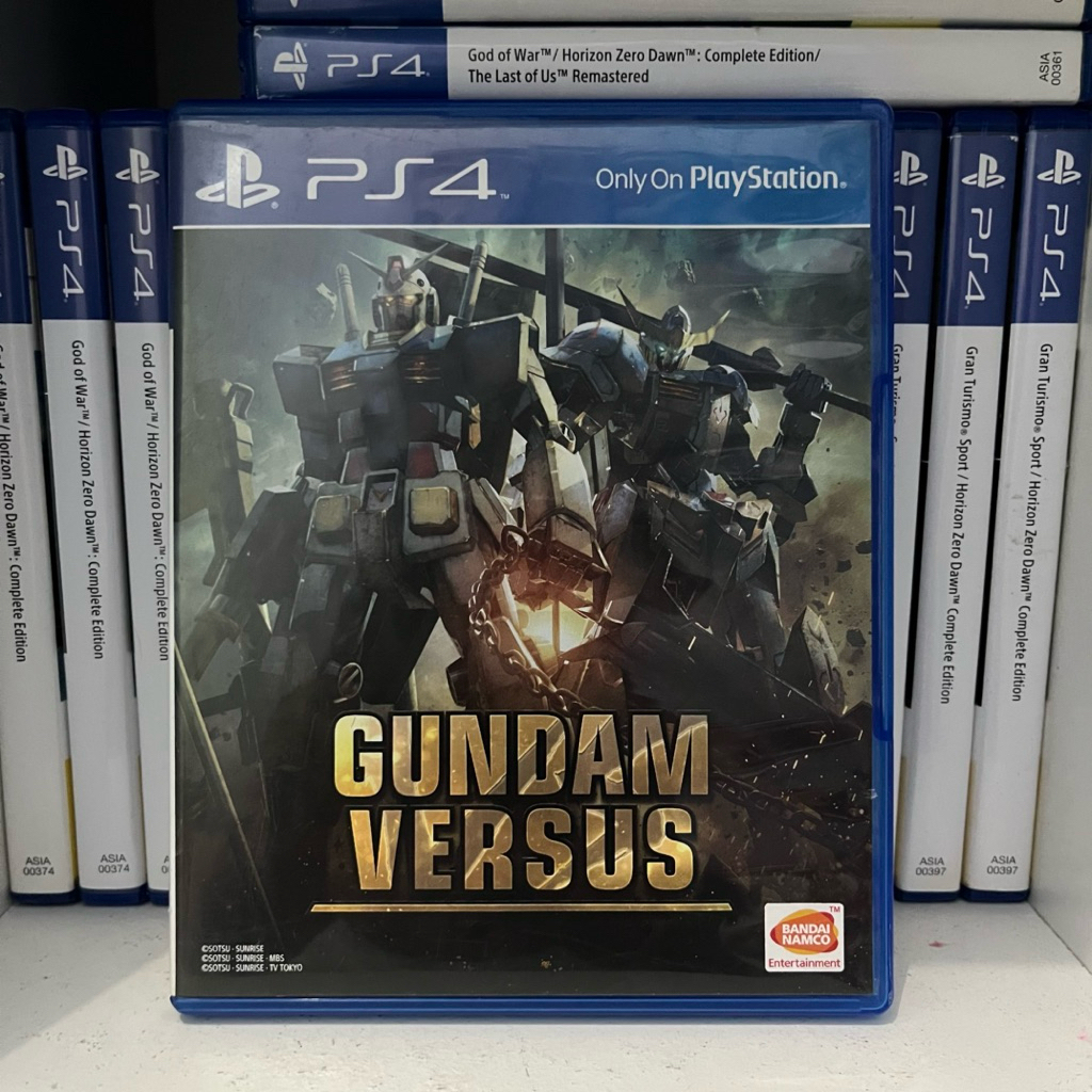 gundam versus ps4 disc playstation4 kaset ps bd