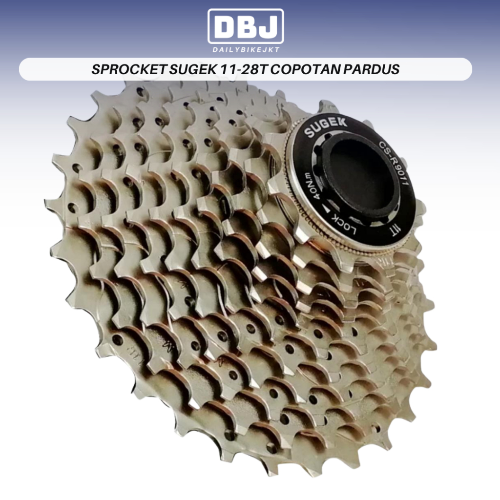 Cassette Sprocket SUGEK 11-28T 11 Speed COPOTAN Sepeda Roadbike PARDUS
