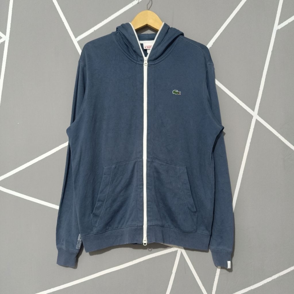 Zipper Hoodie full Zipper LACOSTE small logo Original