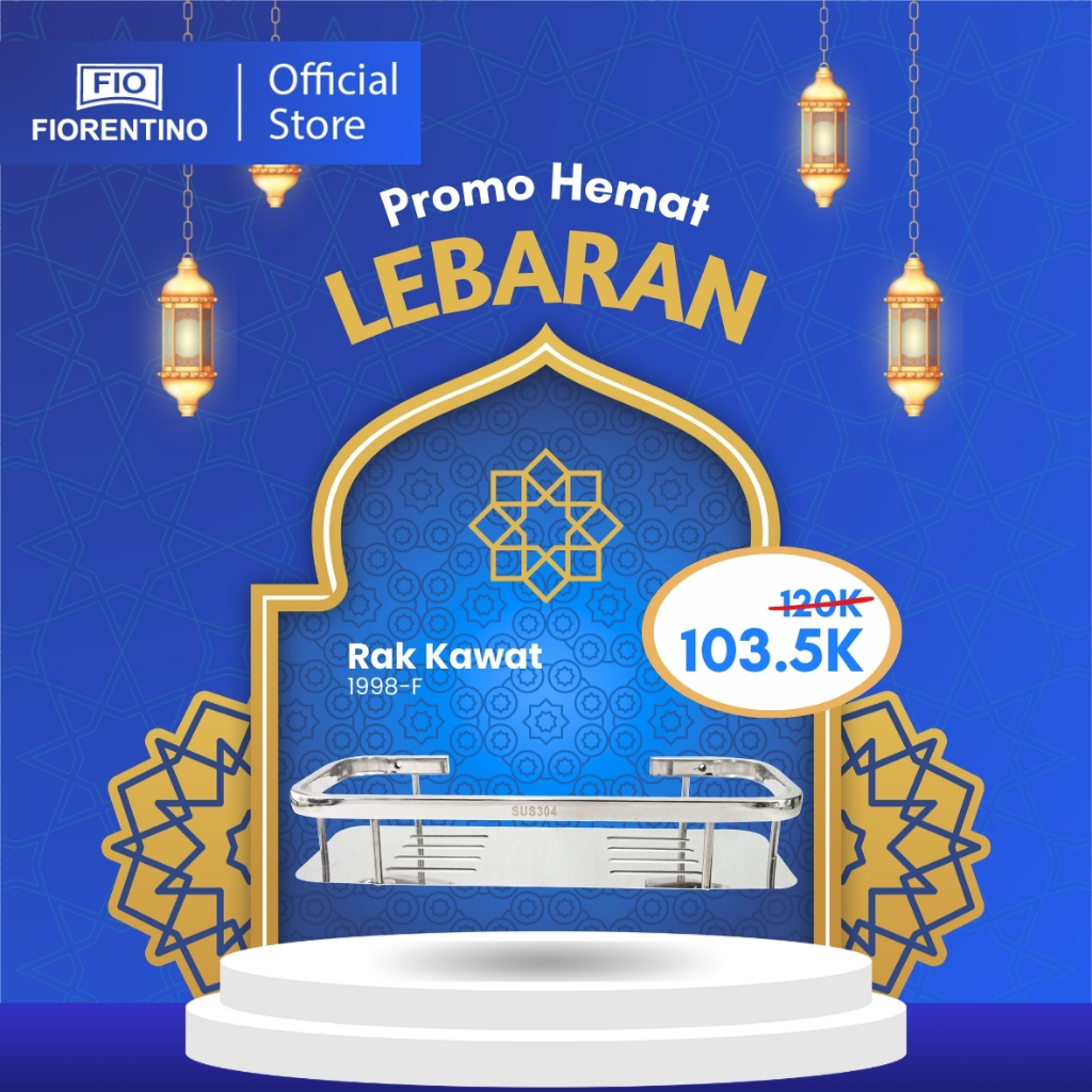 Fiorentino Rak Kawat / Rak Sudut / Rak Serbaguna 1998F