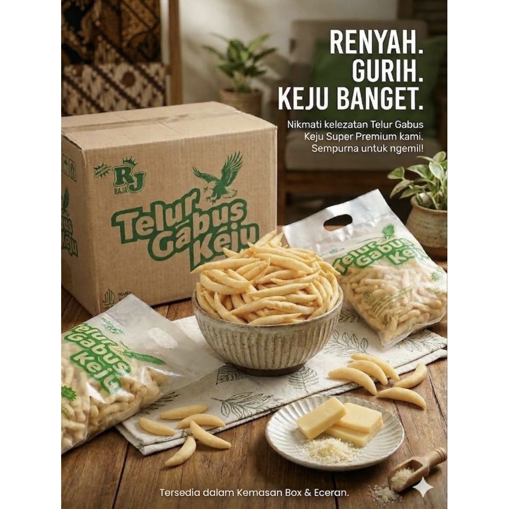 Telur Gabus Keju RJ (Box)