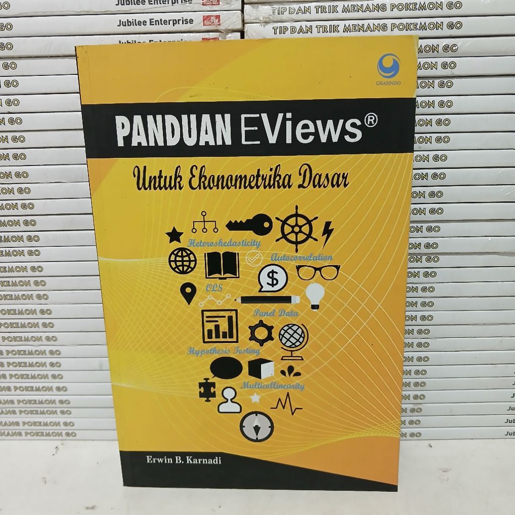 Buku Obral Super Murah - Buku Panduan EViews Untuk Ekonometrika Dasar