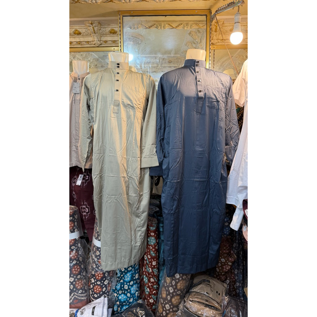 Jubah pria  - gamis pria - jubah polos - gamis polos