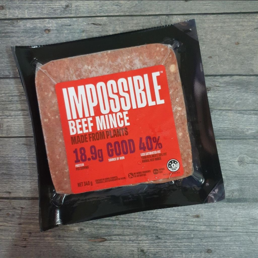 Impossible Beef Plant Based Vegetarian USA Singapore