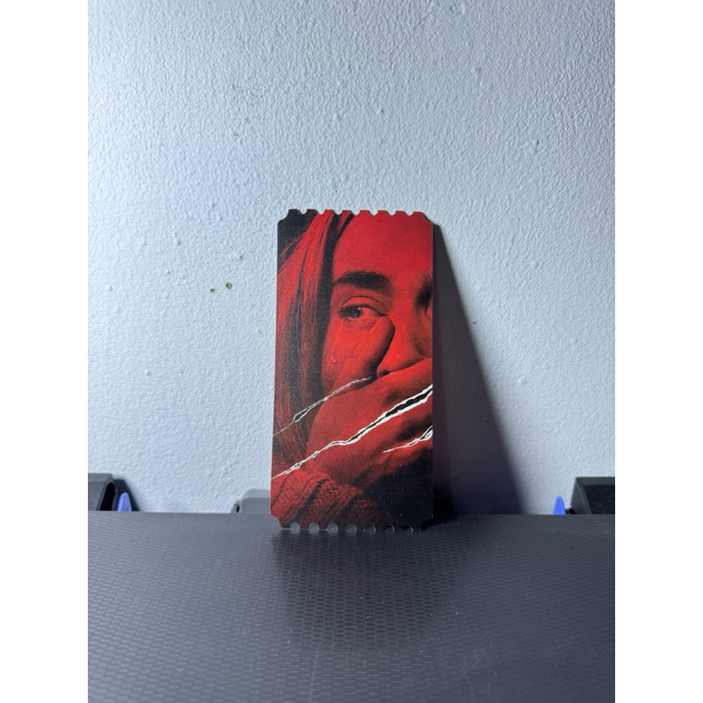Collectible Ticket A Quite Place Megabox Original Korea