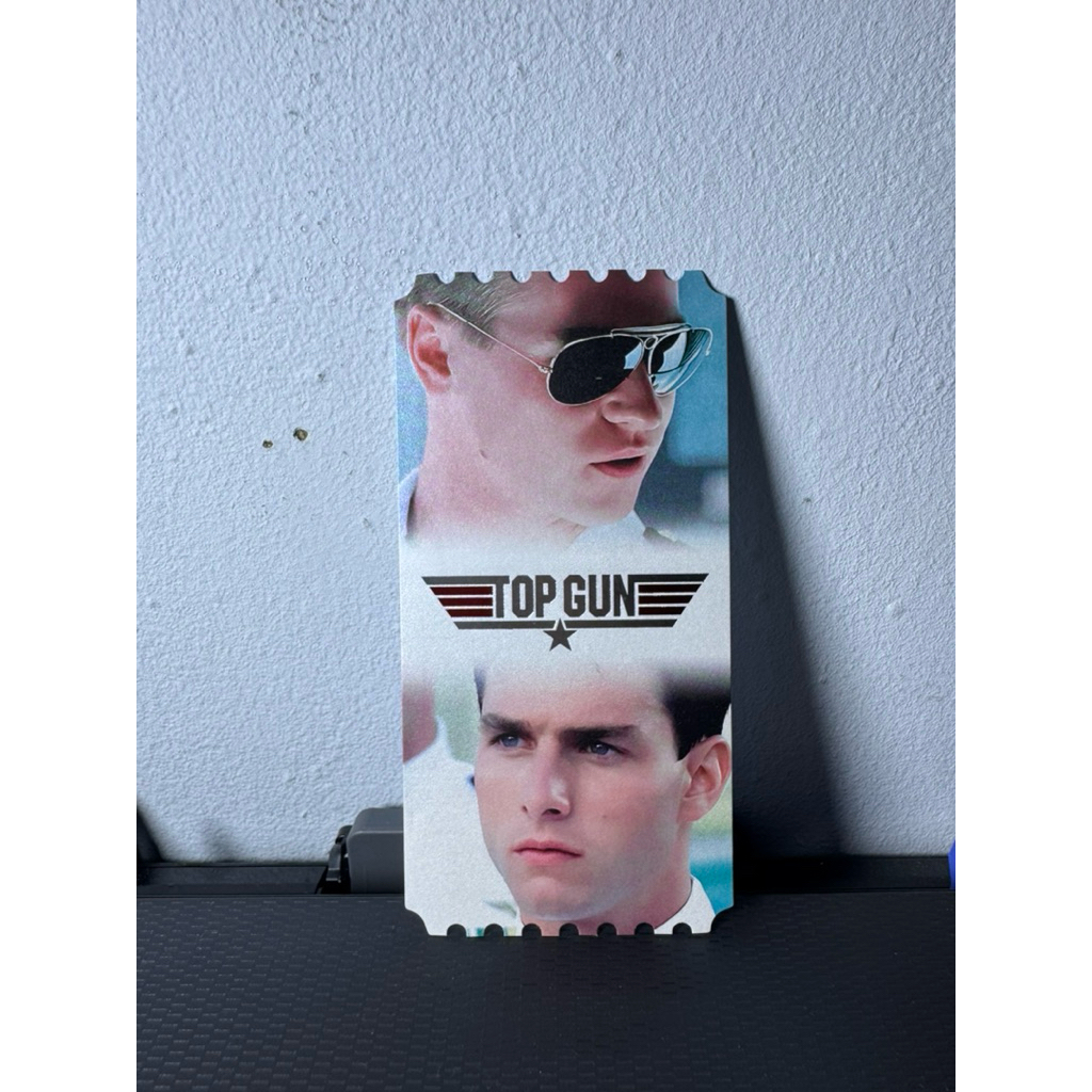 Collectible Ticket: Top Gun original megabox korea
