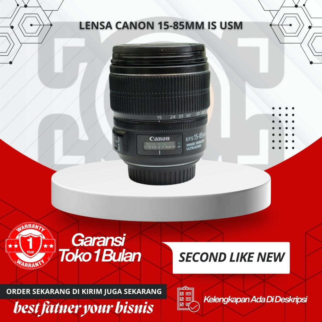 Lensa Canon 15-85mm IS USM